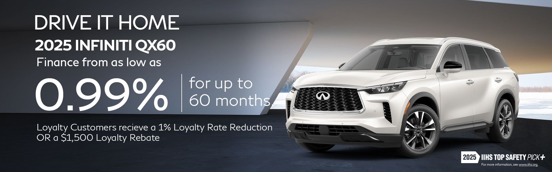 2025 QX60 - December Offers