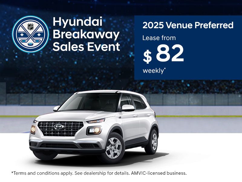 Hyundai Breakaway Sales Event | 2025 Venue Preferred