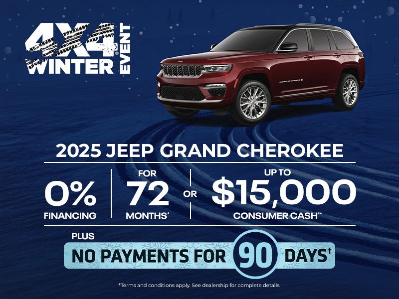 4x4 Winter Event | 2025 Jeep Grand Cherokee