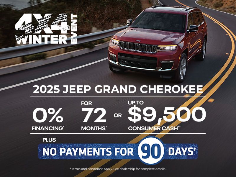4x4 Winter Event | 2025 Jeep Grand Cherokee