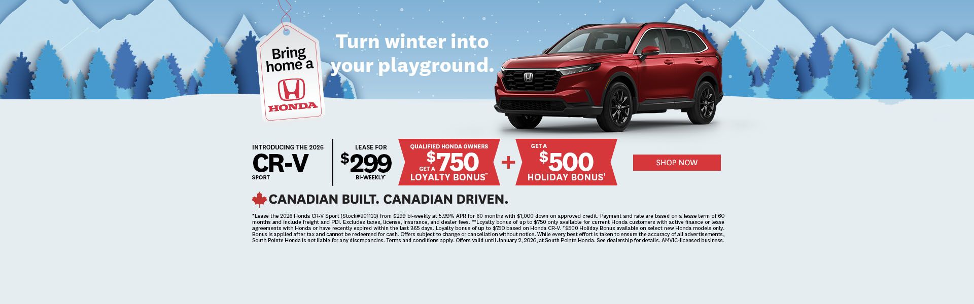 2026 Honda CR-V Sport AWD