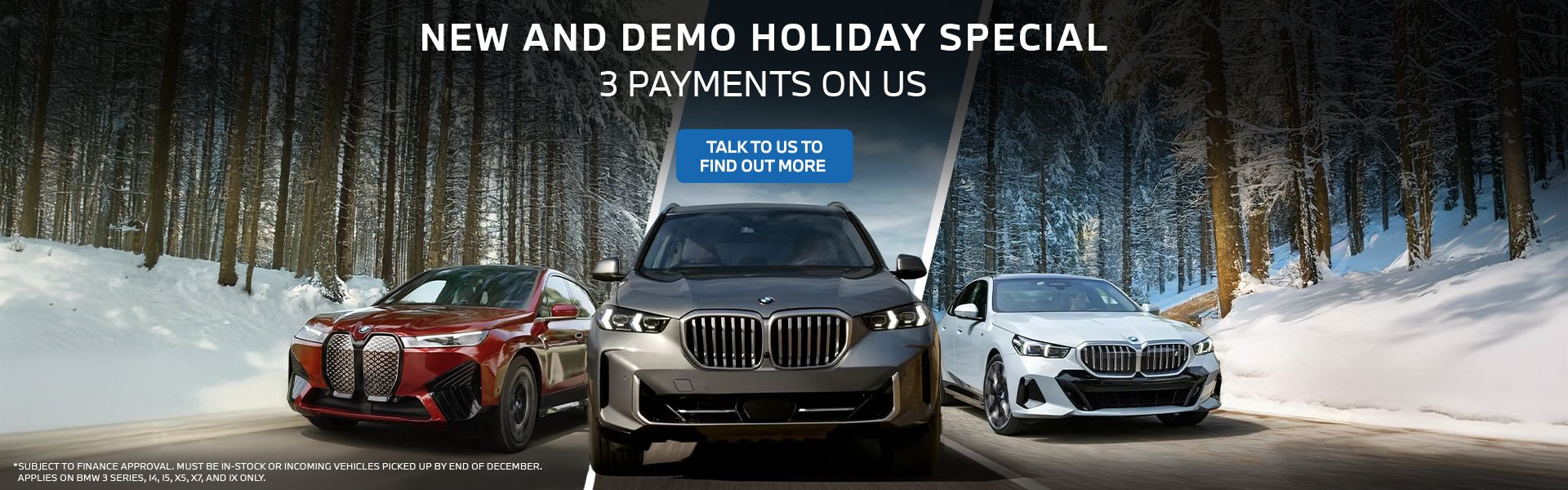 BMW - DEC - 3 Payments ON US
