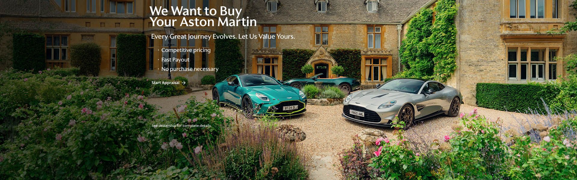 We Want Your Aston Martin
