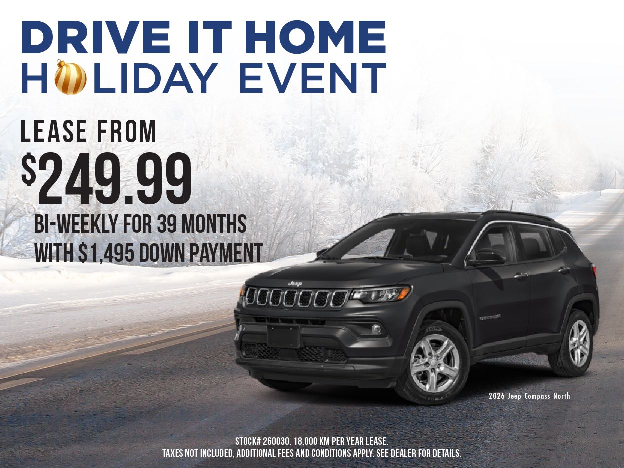 Get the 2026 Jeep Compass North