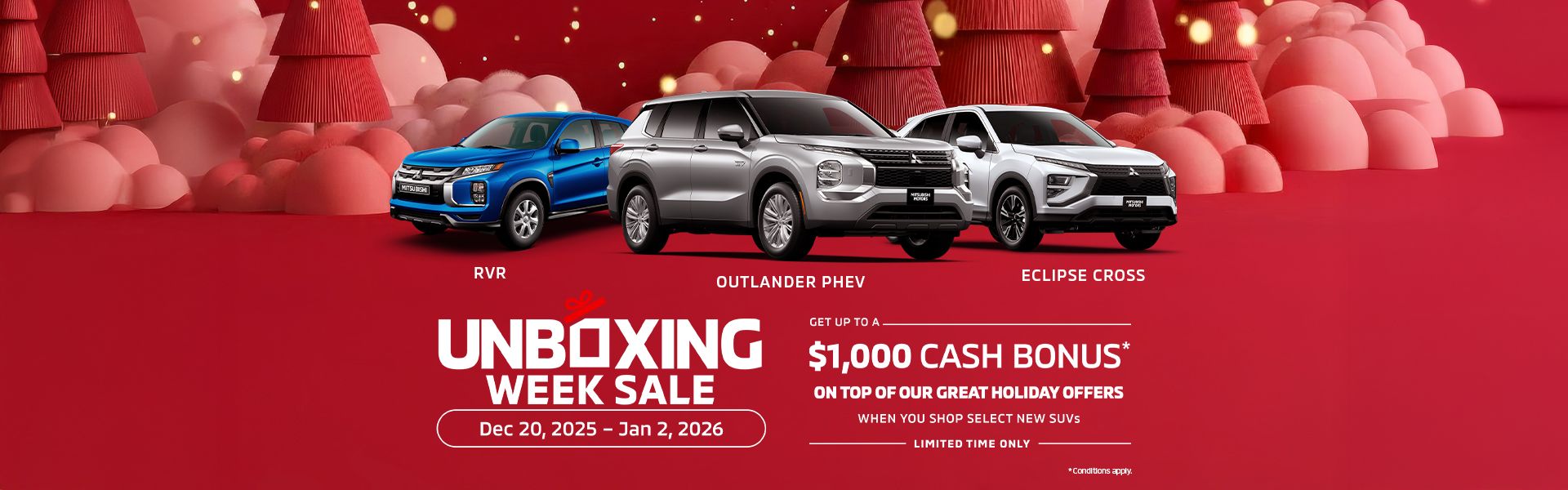 UNBOXING WEEK SALE - DEC 20 - JAN 2