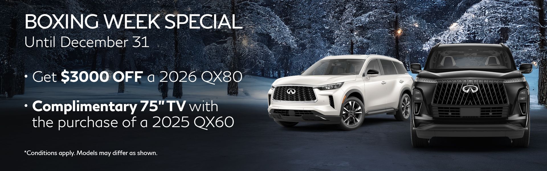 December Offers - BOXING WEEK 26