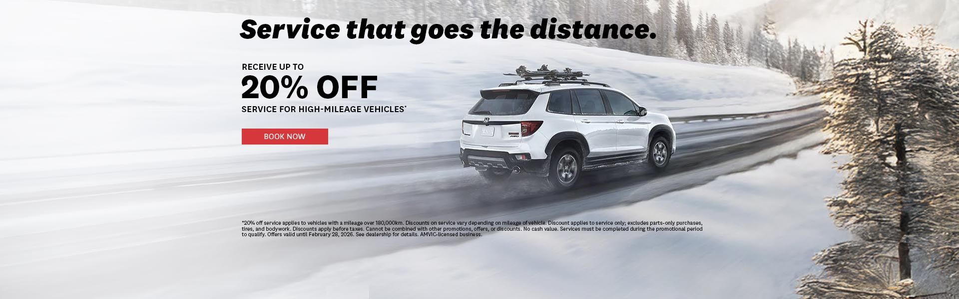 Service that goes the distance