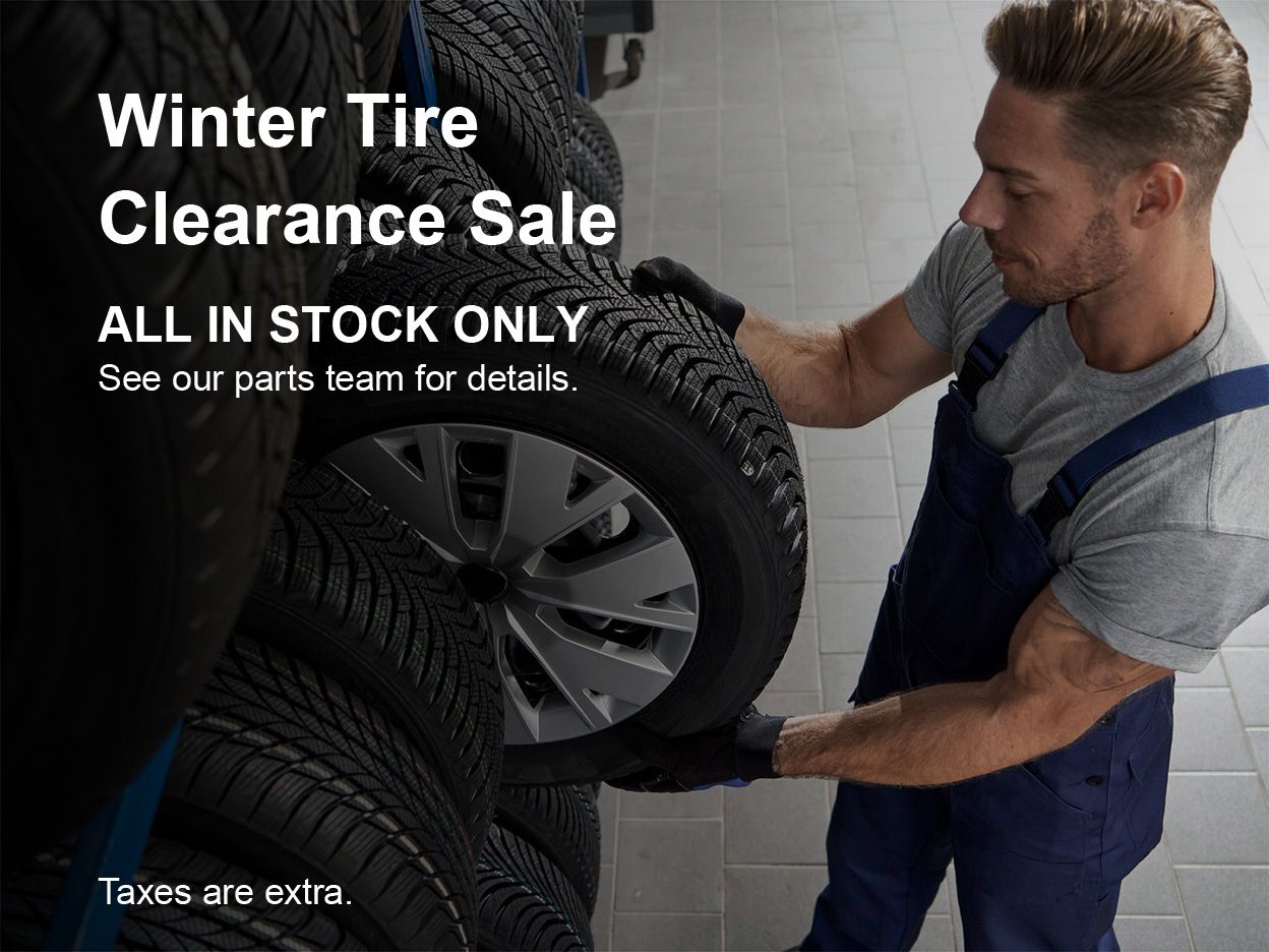 Winter Tire Clearance Special