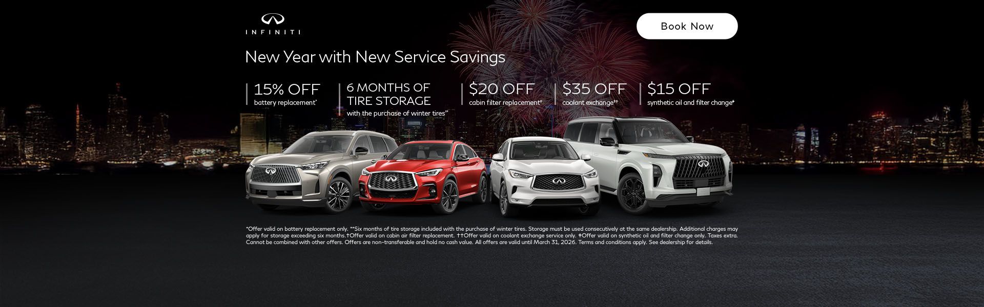 New Year with New Service Savings