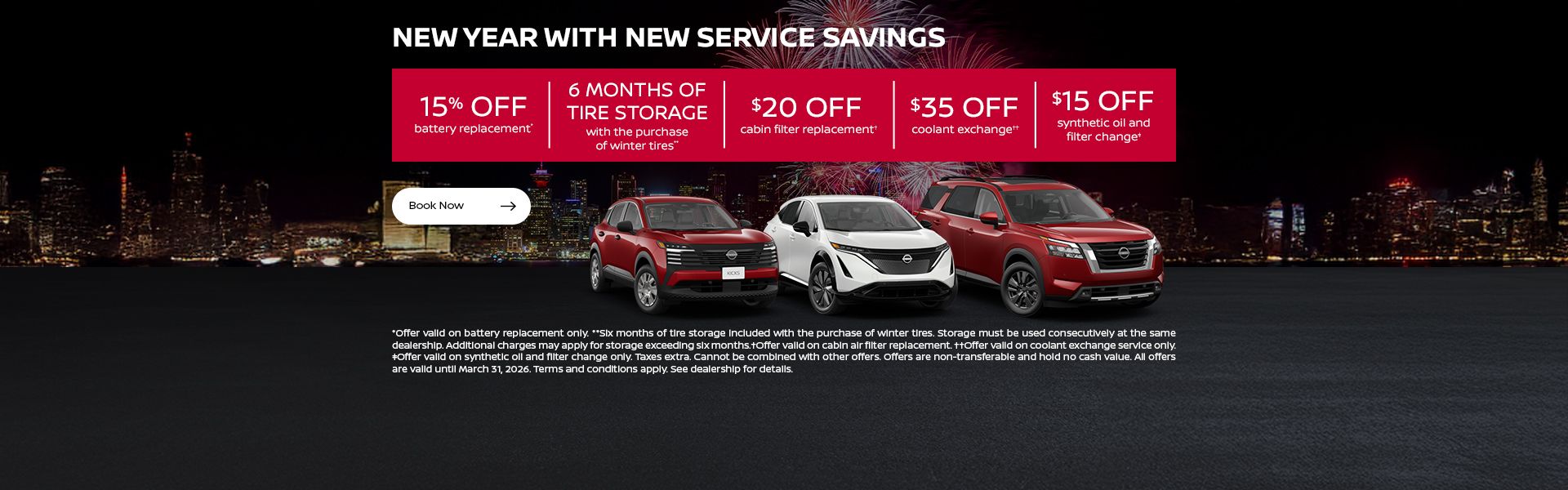 New Year with New Service Savings