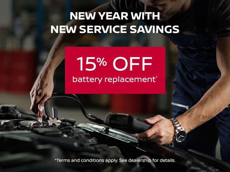 15% Off Battery Replacement