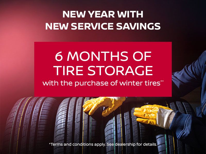 6 Months of Tire Storage with the Purchase of Winter Tires
