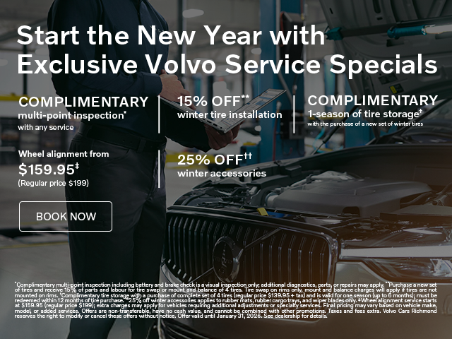 Start the New Year with Exclusive Service Specials