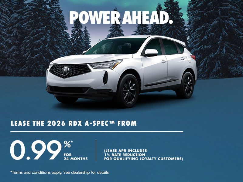 Power Ahead | 2026 RDX