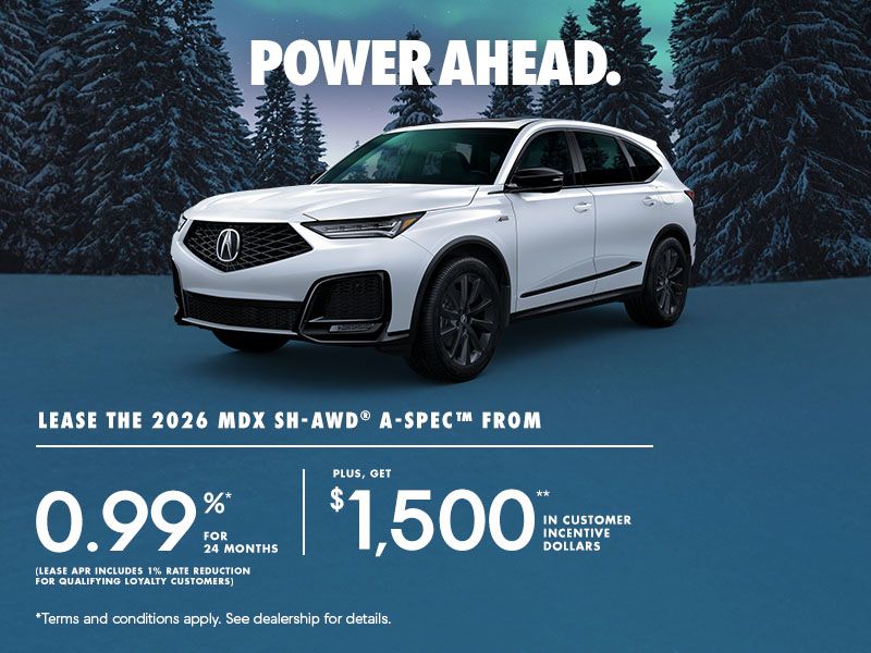 Power Ahead | 2026 MDX