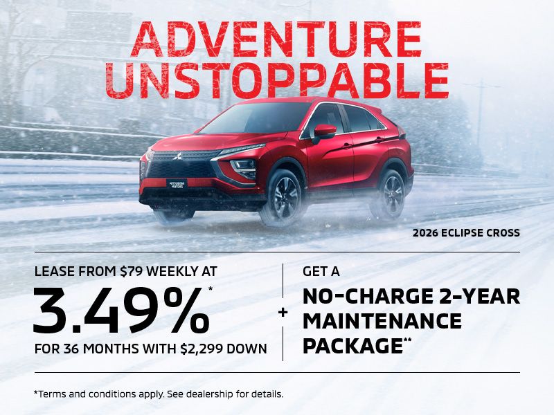 Adventure Unstoppable | 2026 Eclipse Cross