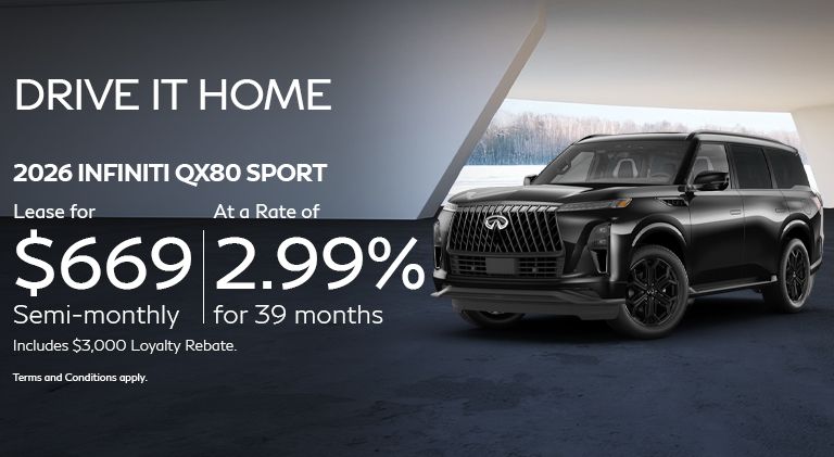 2026 QX80 Jan Offer