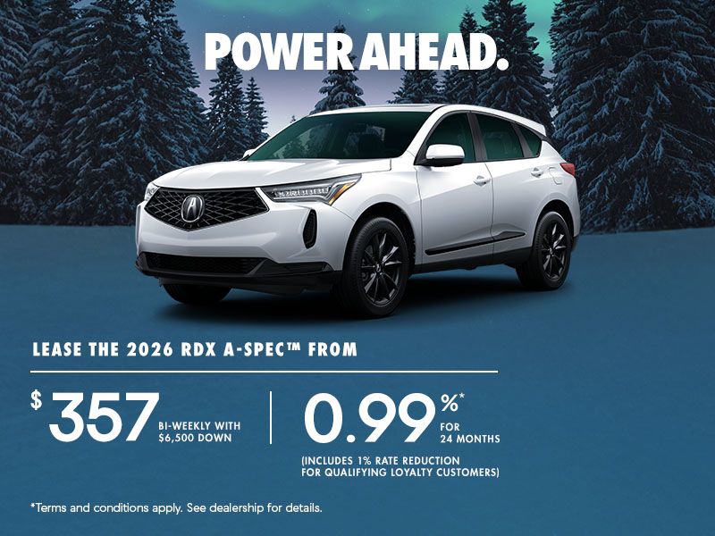Power Ahead | 2026 RDX