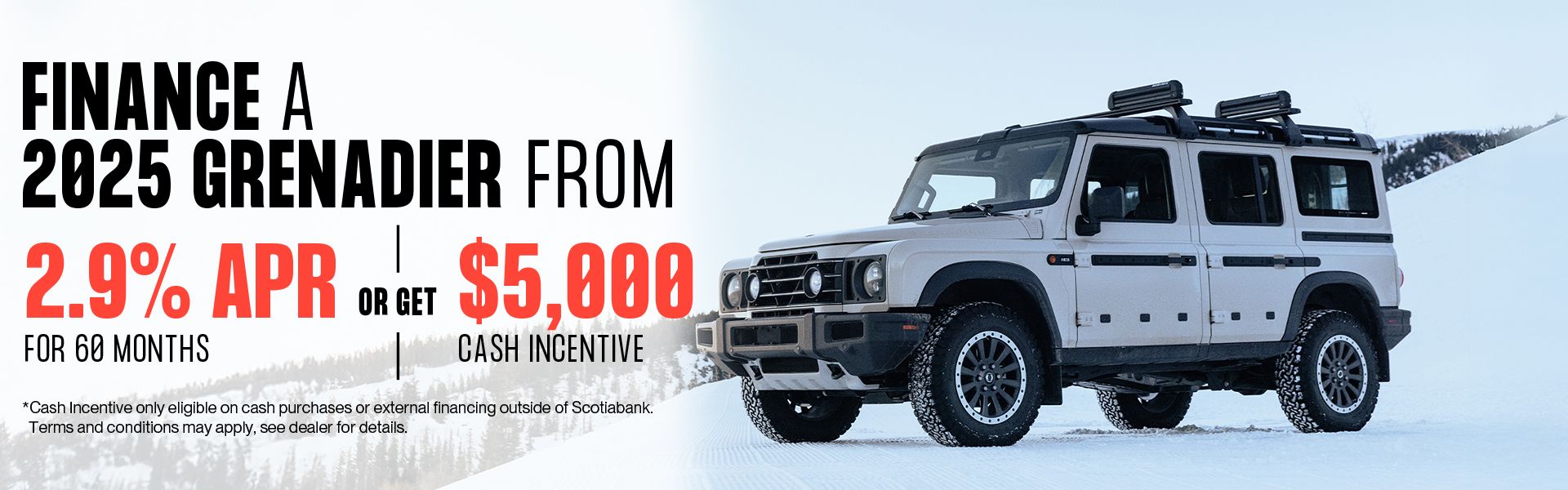 2025 Grenadier - Jan Offer