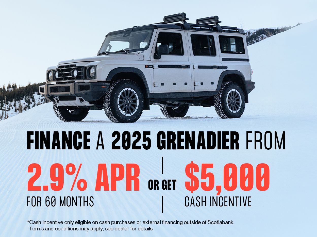 2025 Grenadier - Jan Offer