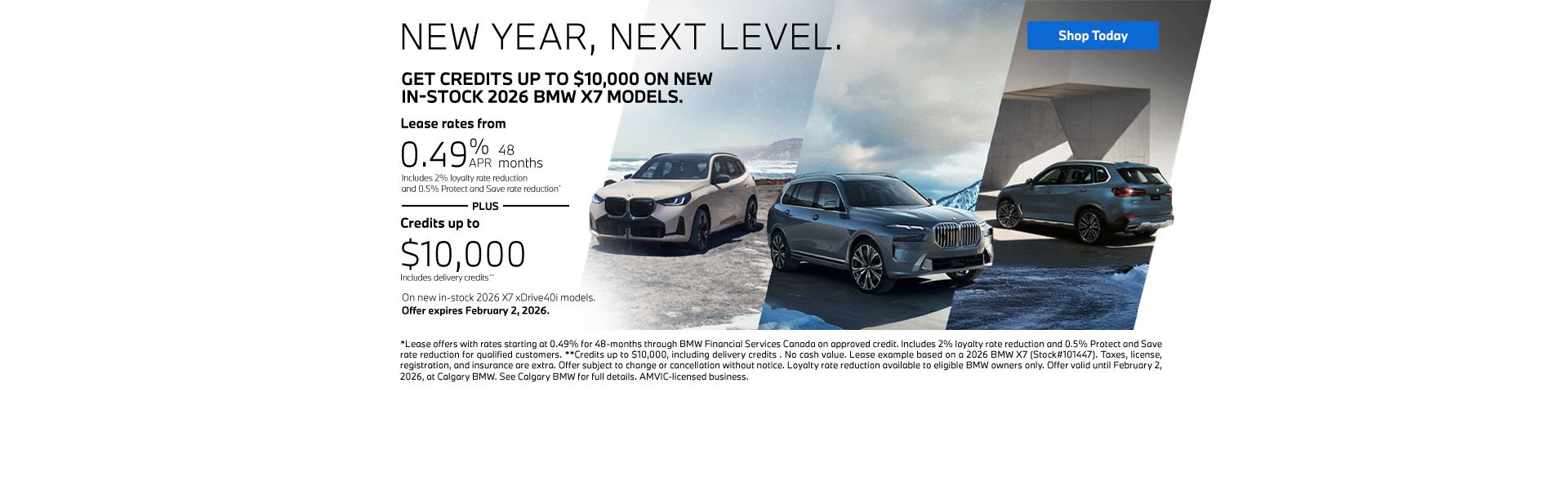 New year, Next Level. | 2026 X7