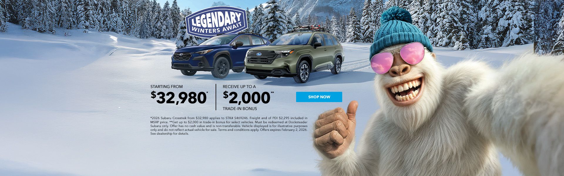 Legendary Winters Await