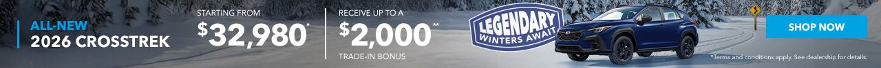 2026 Crosstrek