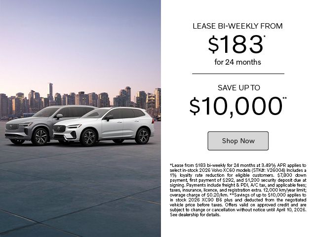 2026 Volvo XC60 & XC90