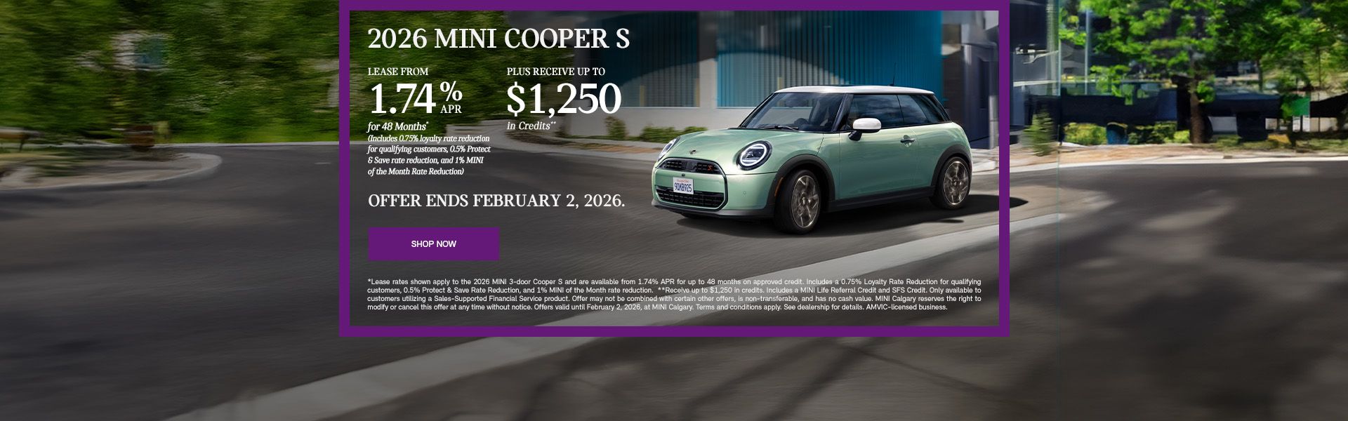 2026 MINI Cooper S