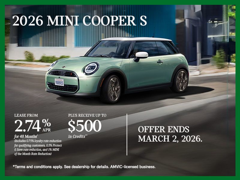 2026 MINI Cooper S