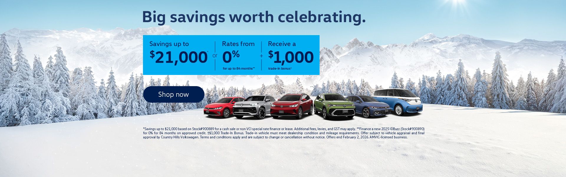 Big savings worth celebrating