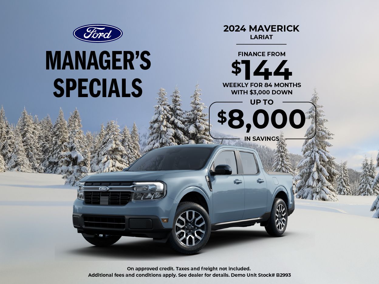 Manager's Special on the 2024 Maverick!
