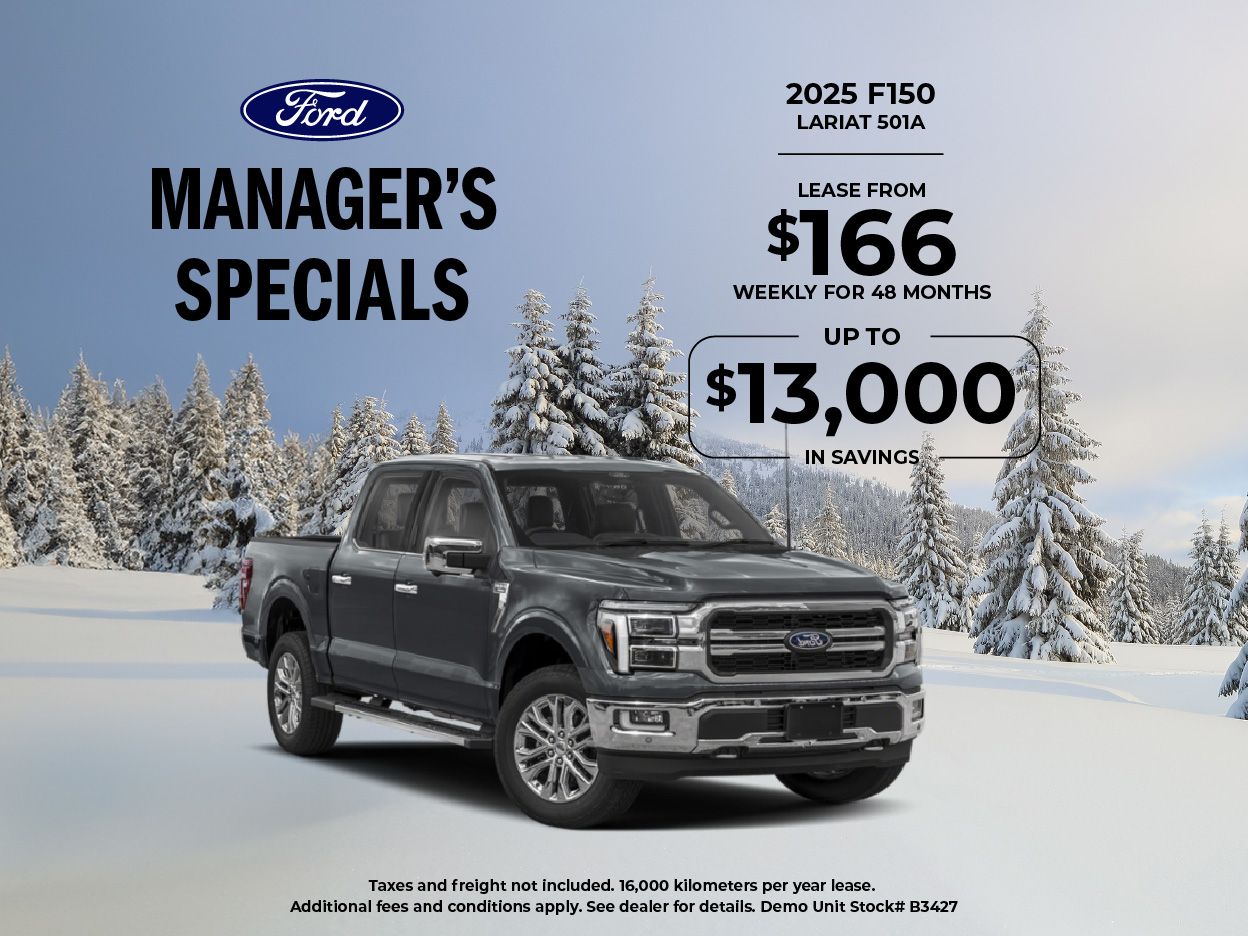 Manager's Special on the 2025 F150 Lariat