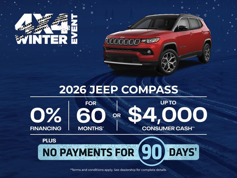4x4 Winter Event | 2026 Jeep Compass
