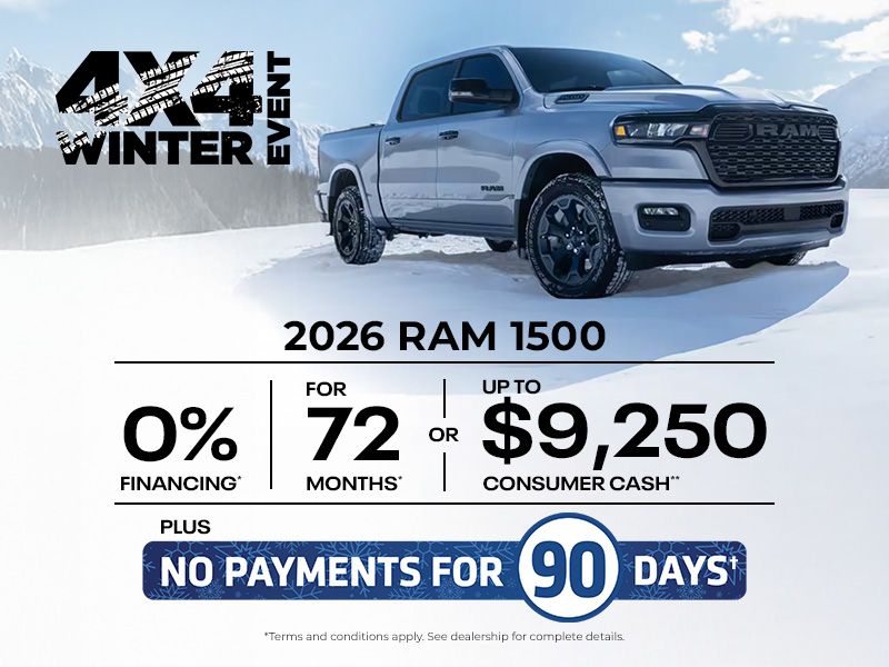 4x4 Winter Event | 2026 Ram 1500
