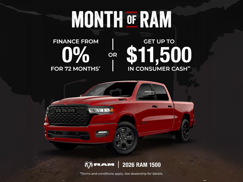 Month of RAM | 2026 Ram 1500