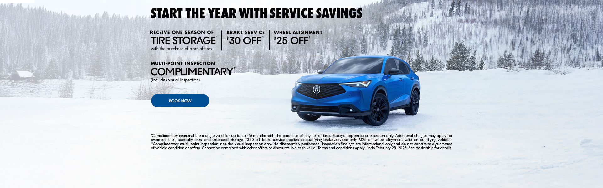 Start the Year with Service Savings