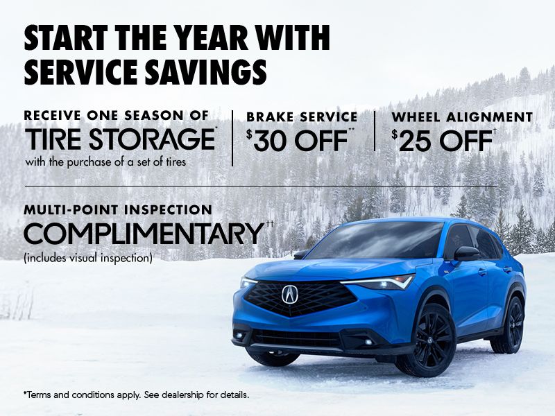 Start the Year with Service Savings