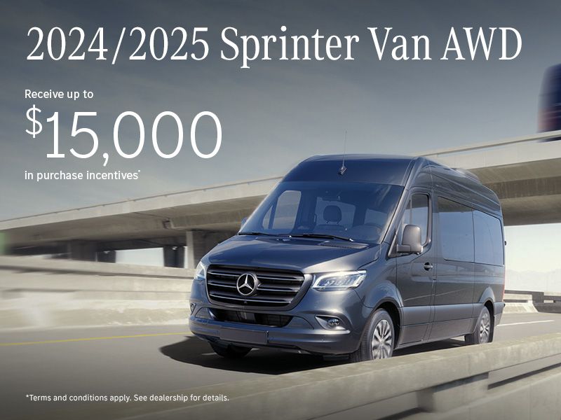 2024/2025 Sprinter Van AWD