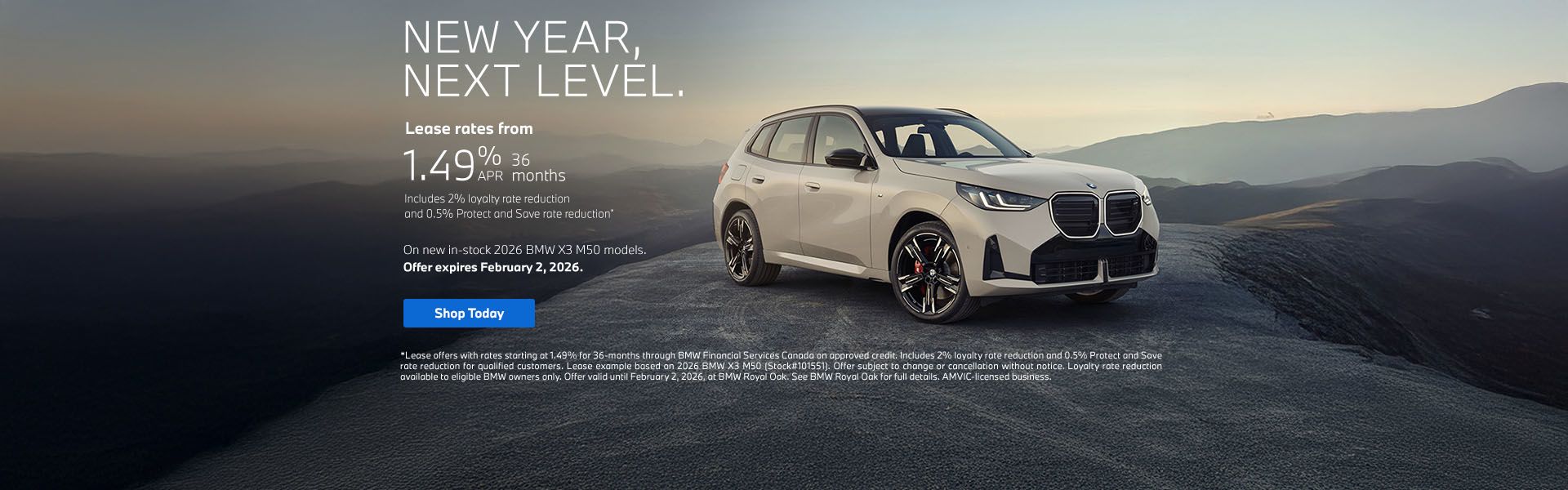 Next Year, Next Level. | 2026 X3 M50