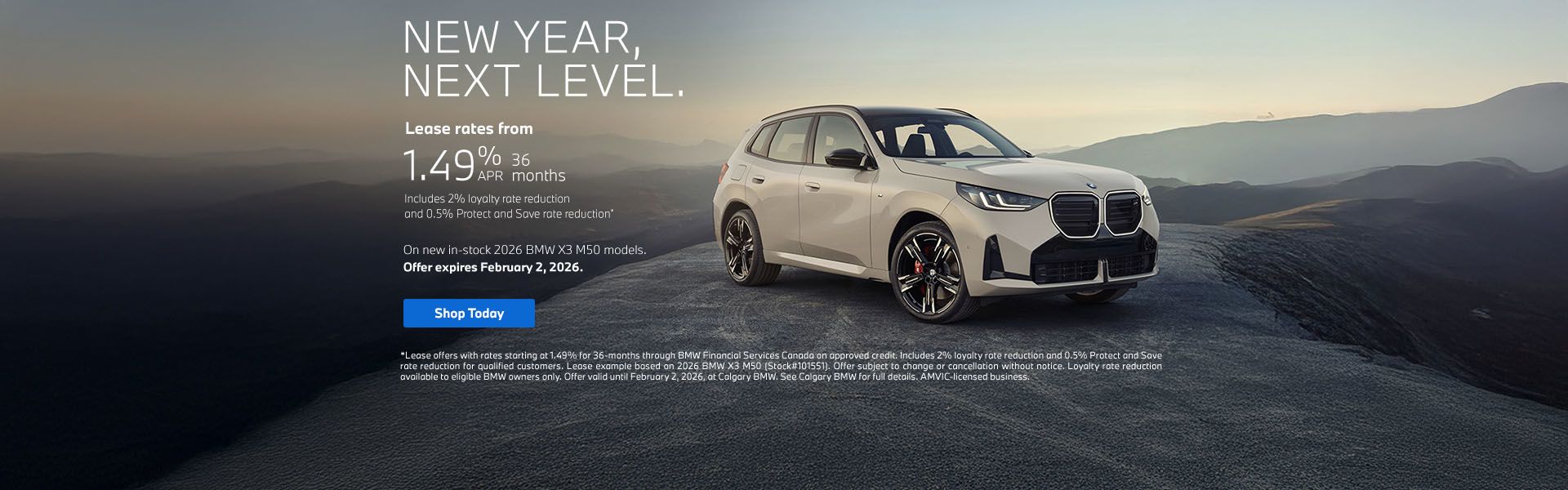 Next Year, Next Level. | 2026 X3 M50