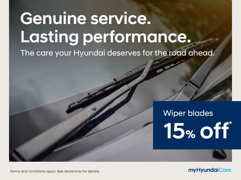 15% Off Wiper Blades