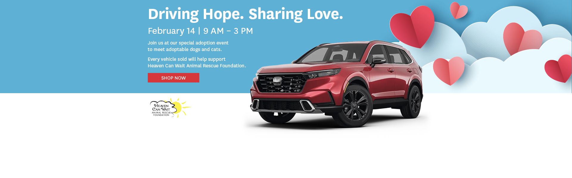 Driving Hope. Sharing Love.