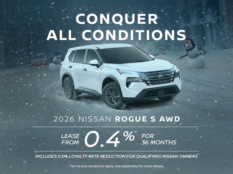 2026 Nissan Rogue S AWD