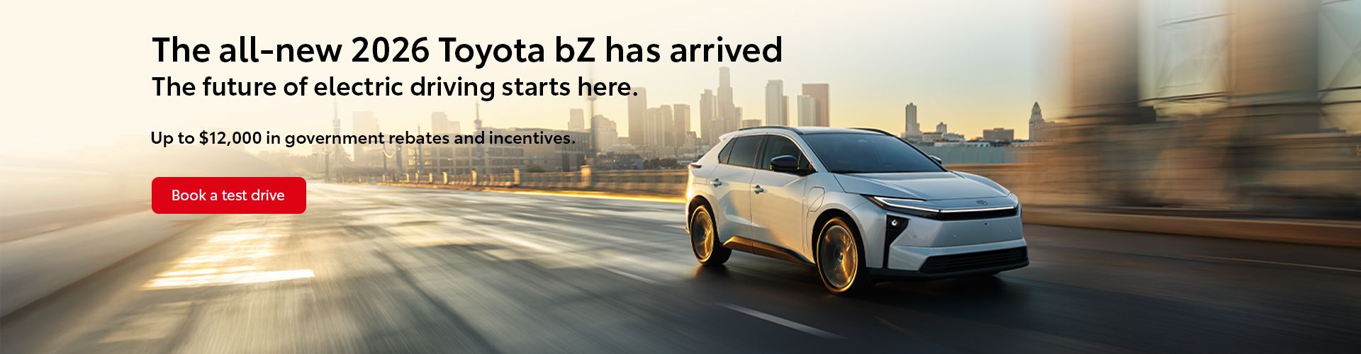 The all-new 2026 Toyota bZ has arrived