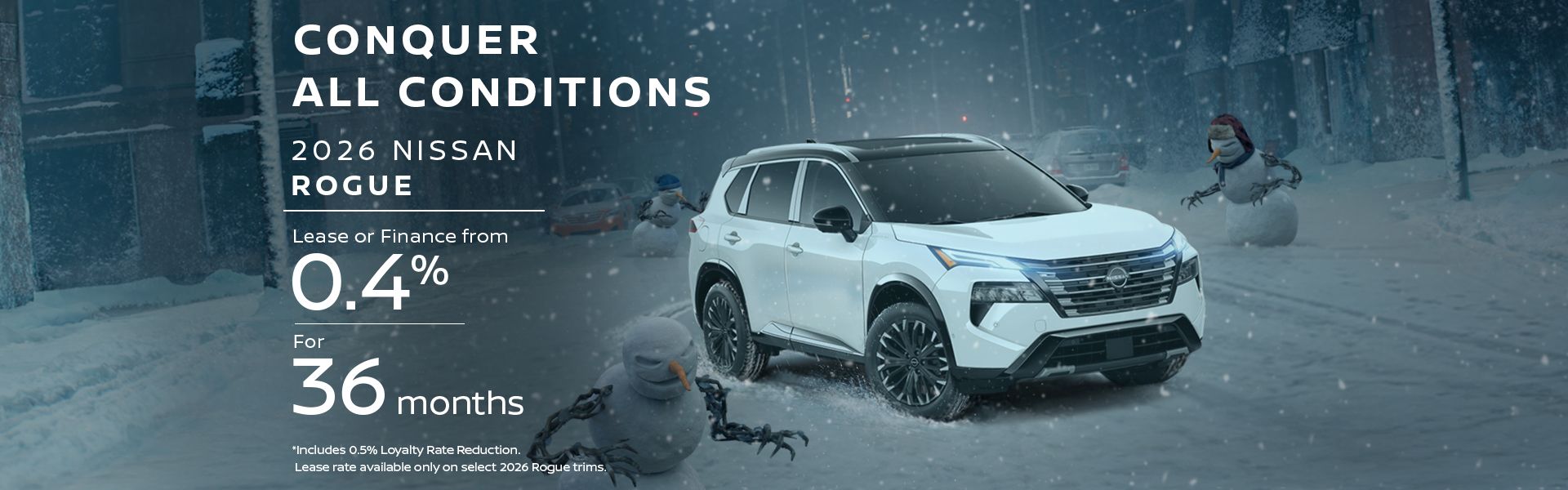 2026 Rogue - February Offer