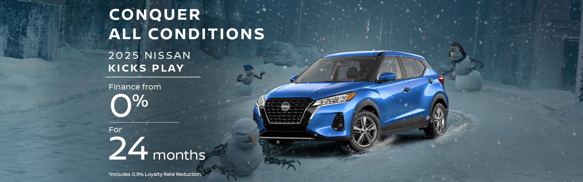 2025 Kicks Play - February Offer