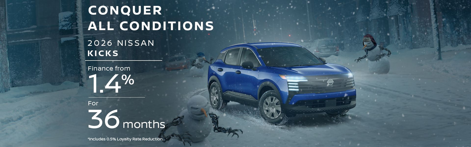 2026 Kicks - February Offer