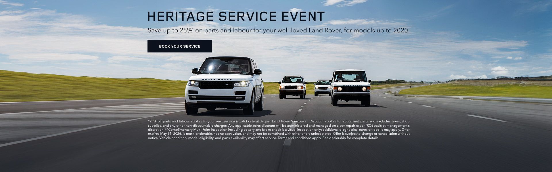 Heritage Service Rate