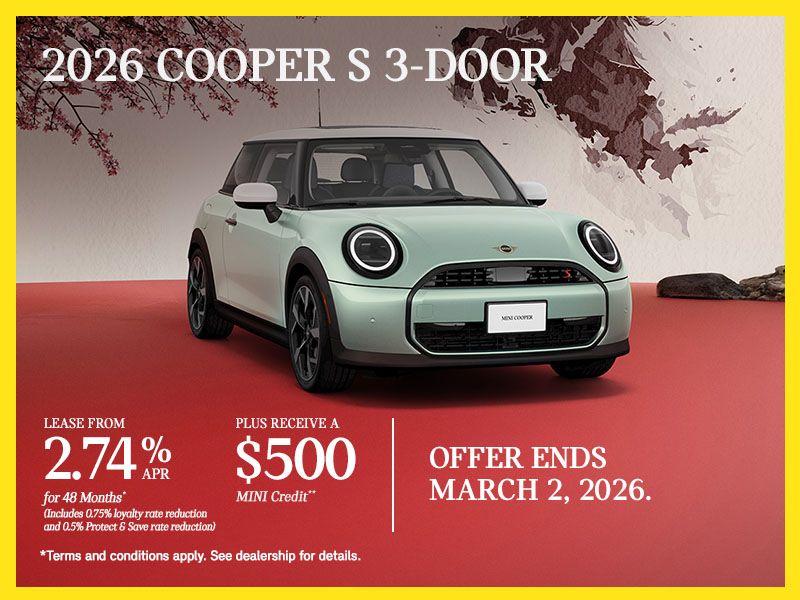 2026 MINI Cooper S 3-Door